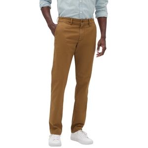 GapFlex Essential Khakis Chinos in Slim Fit| Brown|31X30, NWT!